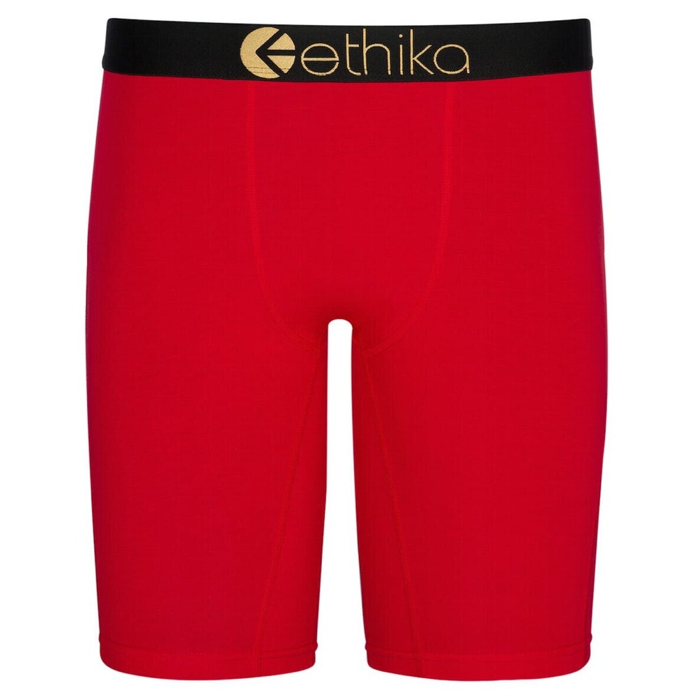 Ethika MODAL RED GOLD METALLIC STAPLE